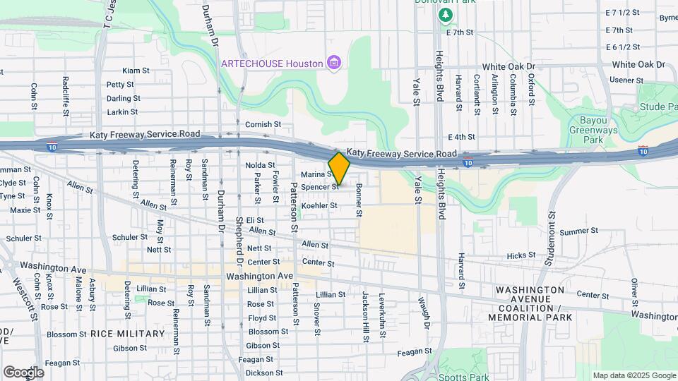 4218 Eigel St Map and Location Details