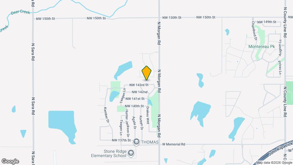 9901 NW 143rd St Map and Location Details