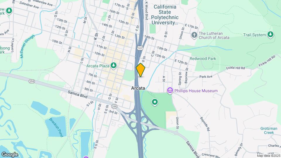 840 D St Map and Location Details