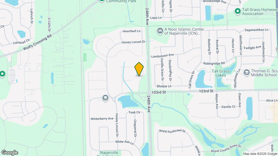 3907 Nannyberry St Map and Location Details