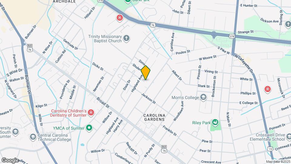 207 Montreat St Map and Location Details