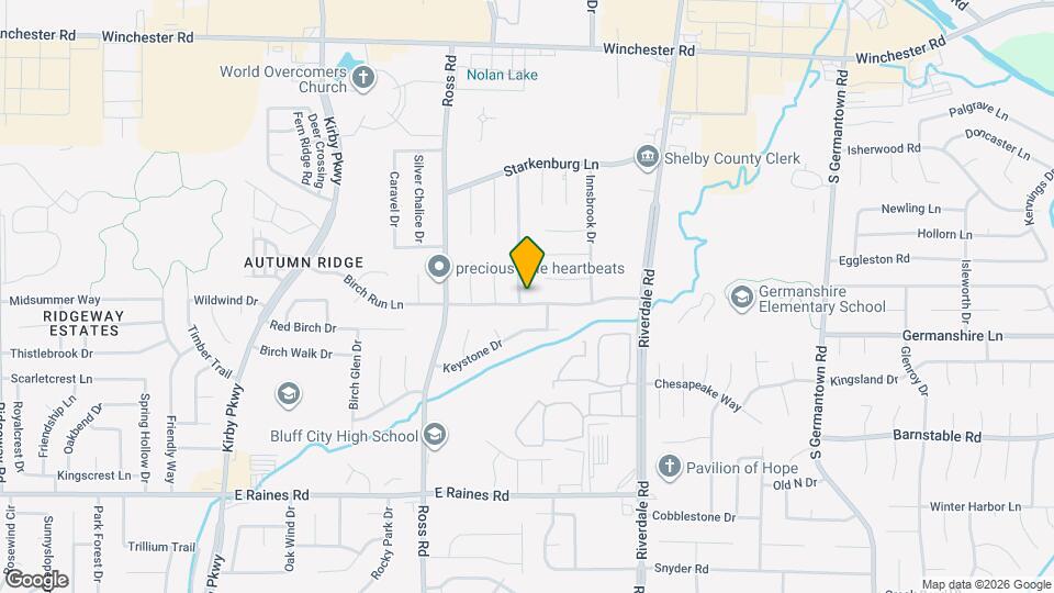 6816 Birch Run Ln, Unit 13-112 Map and Location Details