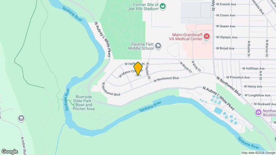 5126 W Princeton Pl Map and Location Details