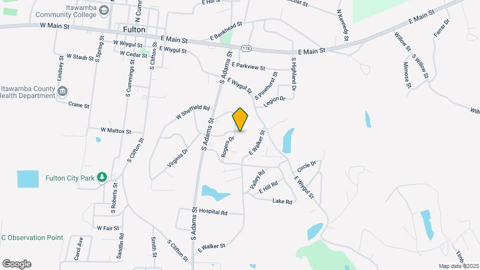 418 Sheffield Rd Mapa y Detalles de la Ubicación