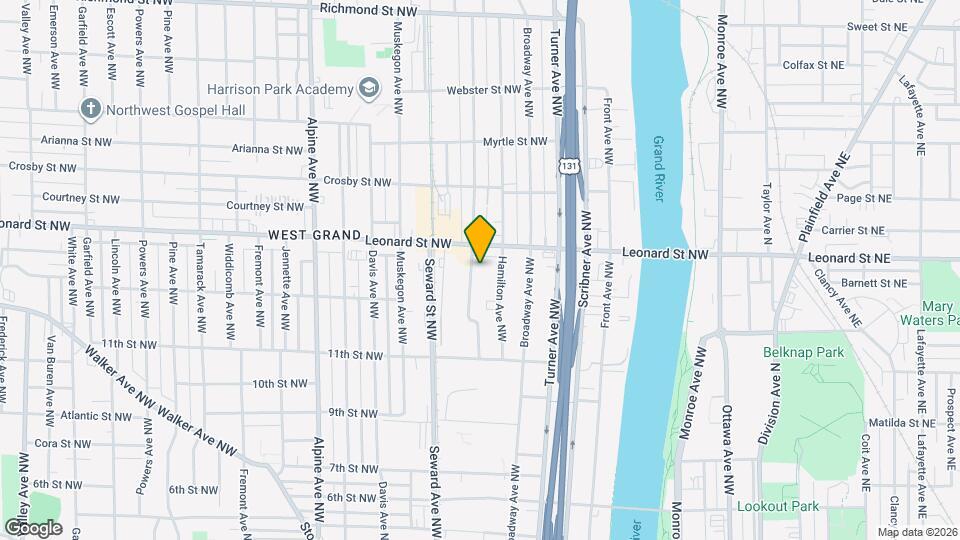 1130 Quarry Ave NW Map and Location Details