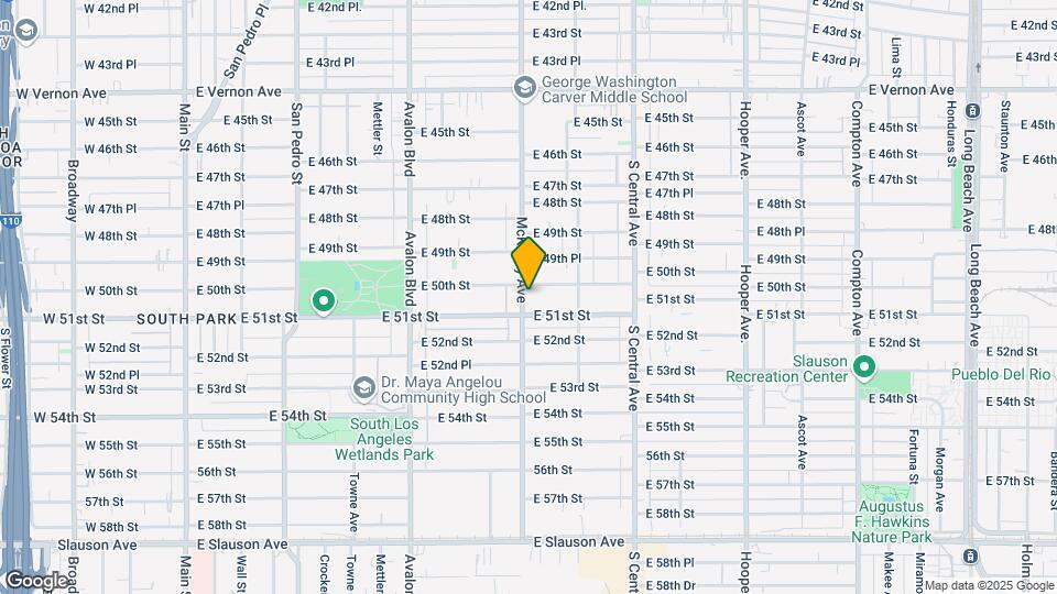 5012 McKinley Ave Mapa y Detalles de la Ubicación