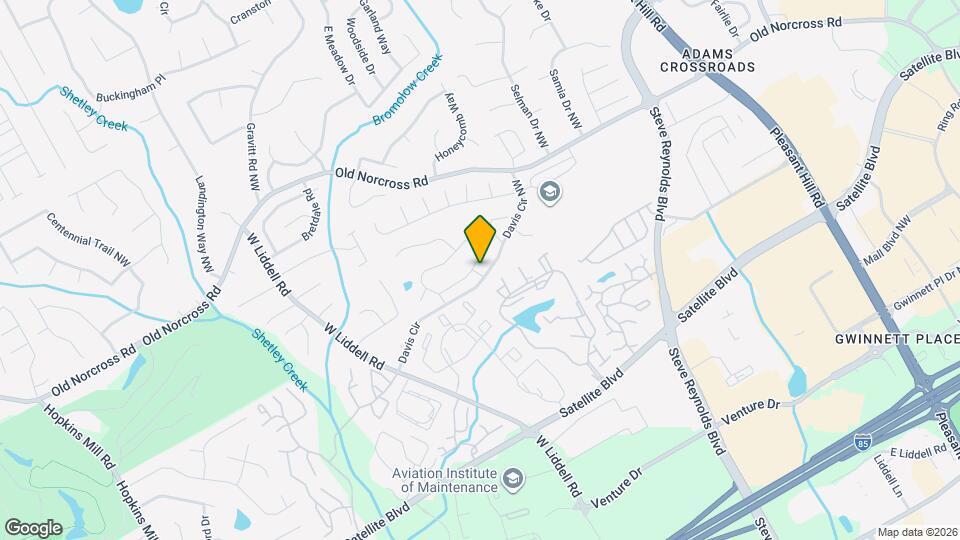 3998 Oak Glenn Dr Mapa y Detalles de la Ubicación