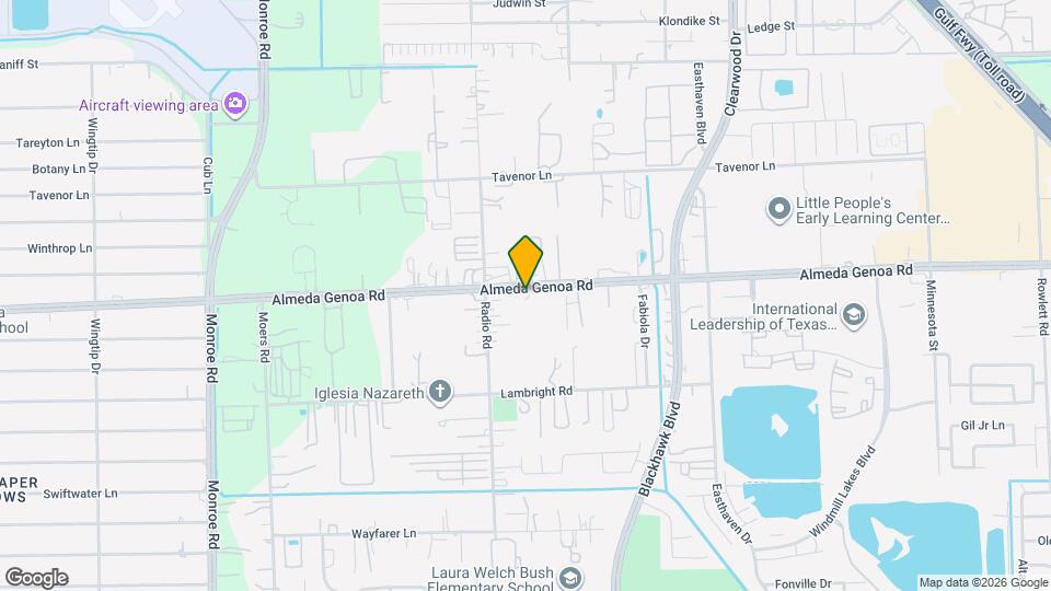 9030 Almeda Genoa Rd Map and Location Details