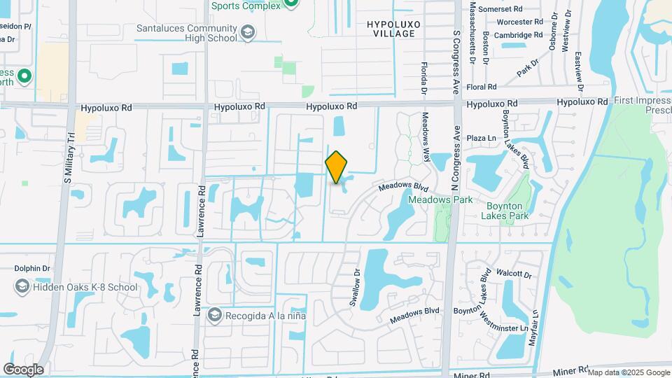 1824 Meadows Cir W Map and Location Details