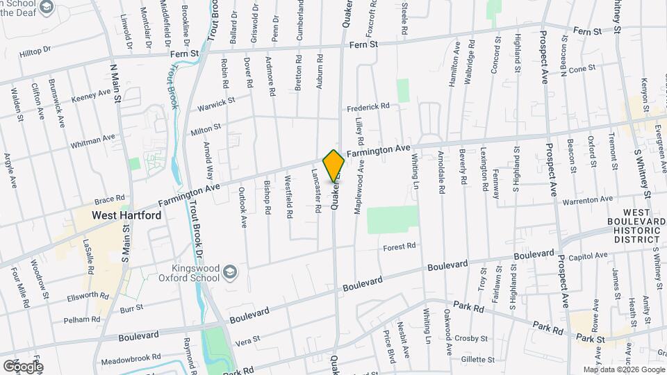 47 Quaker Ln S, Unit 2 Mapa y Detalles de la Ubicación