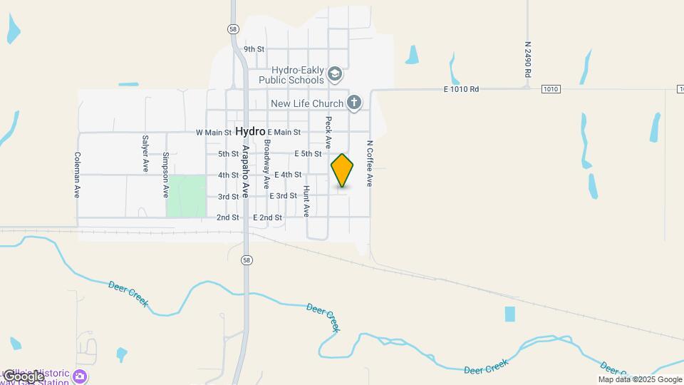 411 E 3rd St Map and Location Details