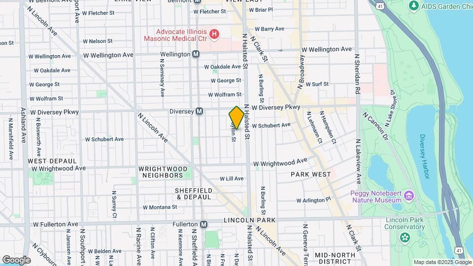 2703 N Dayton St Mapa y Detalles de la Ubicación