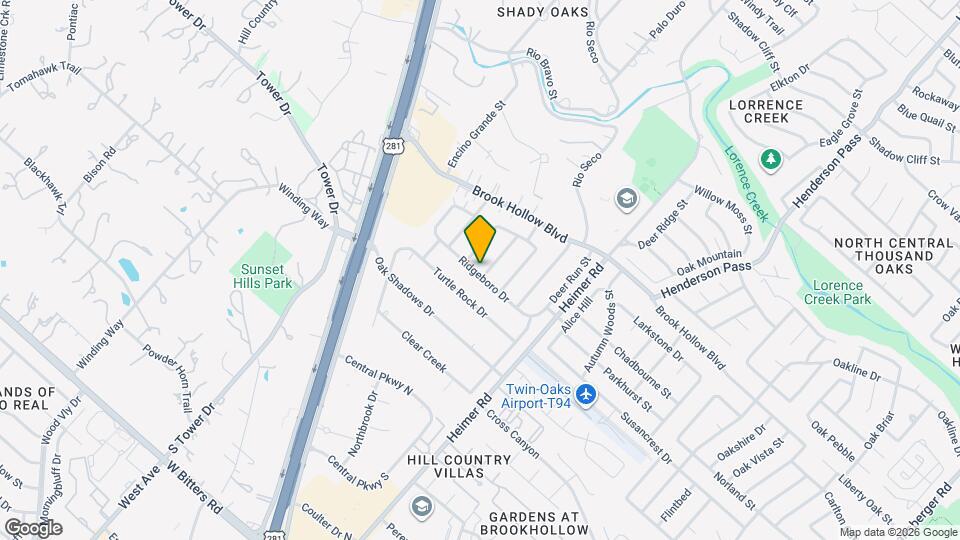 1703 Searcy Dr Map and Location Details