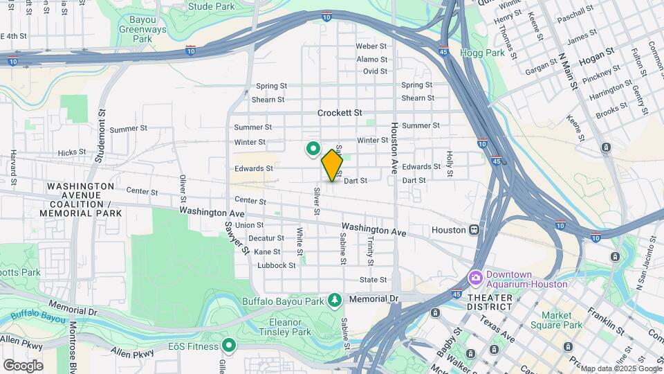 1831 Dart St Map and Location Details