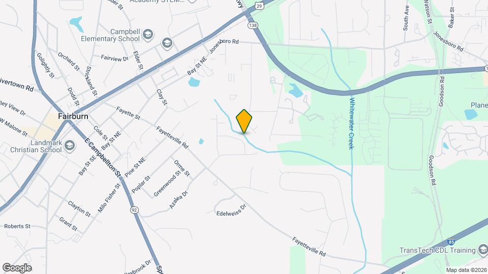104 Shannon Chase Way Mapa y Detalles de la Ubicación