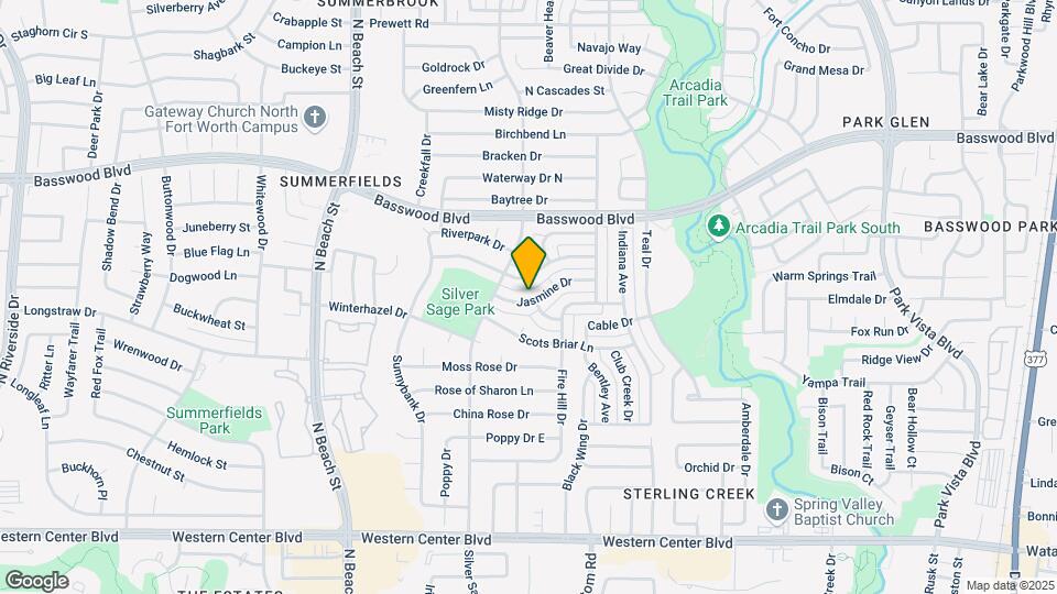 4729 Jasmine Dr Map and Location Details