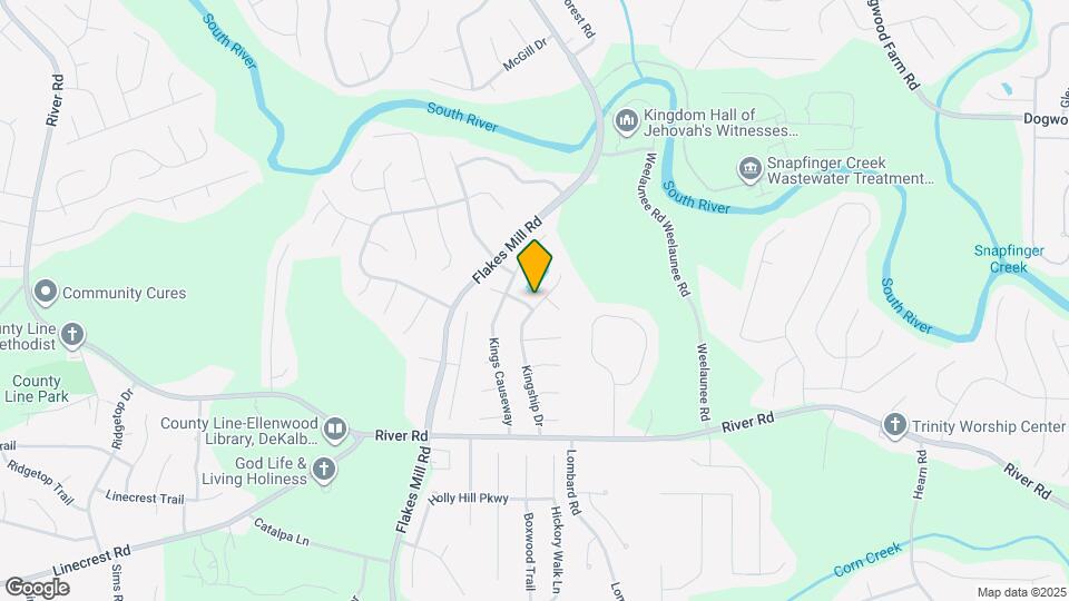 4103 Kingship Dr Mapa y Detalles de la Ubicación