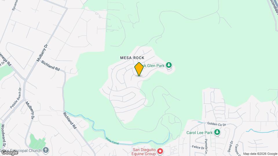 2329 Canyon View Glen Map and Location Details