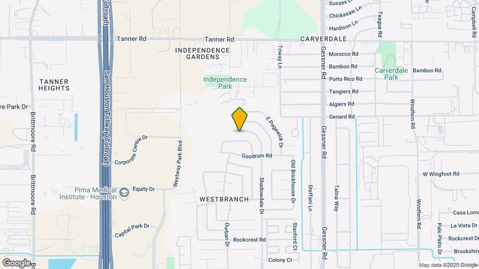 10443 N Shadowdale Dr Map and Location Details