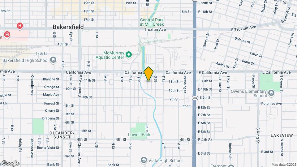 1020 R St Map and Location Details