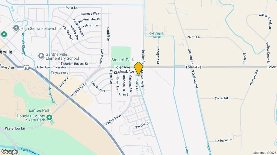 1377 Stodick Ln Map and Location Details