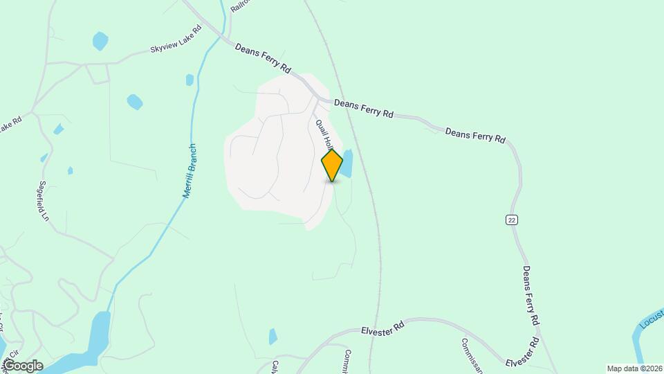 265 Quail Hollow Rd Map and Location Details