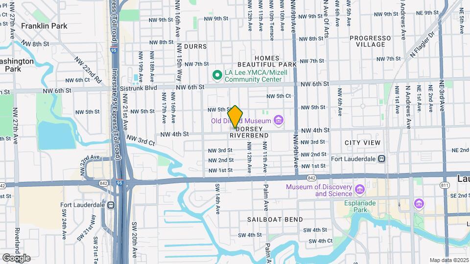 1305 NW 4th St Map and Location Details