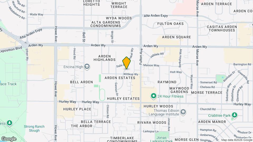 1514 Hesket Wy Map and Location Details