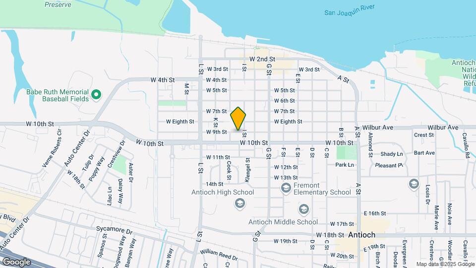 809 W 9th St Map and Location Details