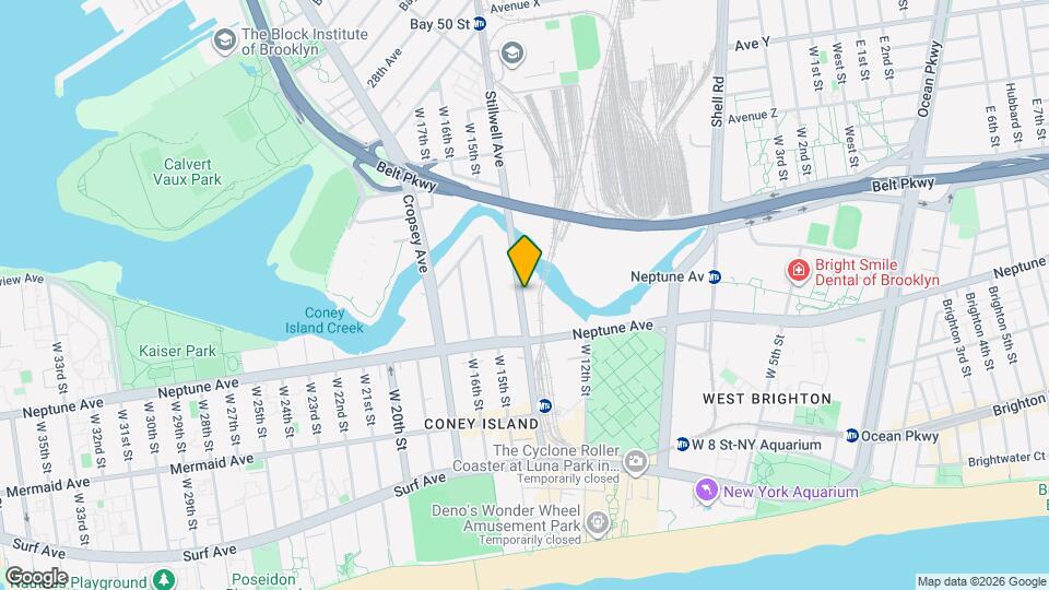 2741 Stillwell Ave Map and Location Details