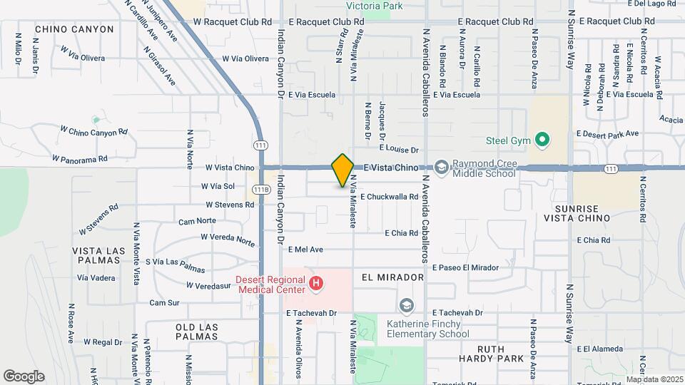 556 E Chuckwalla Rd Map and Location Details