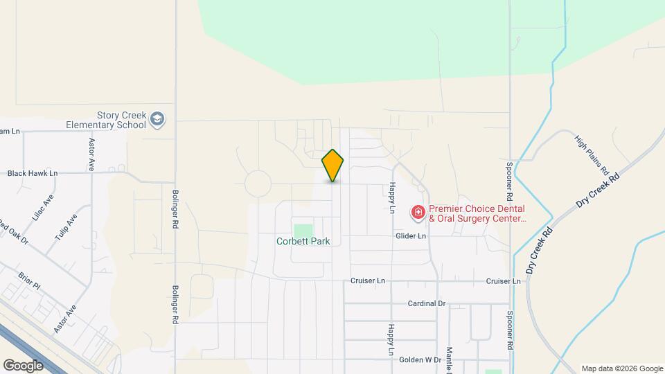 1108 Butler Creek Ave Map and Location Details