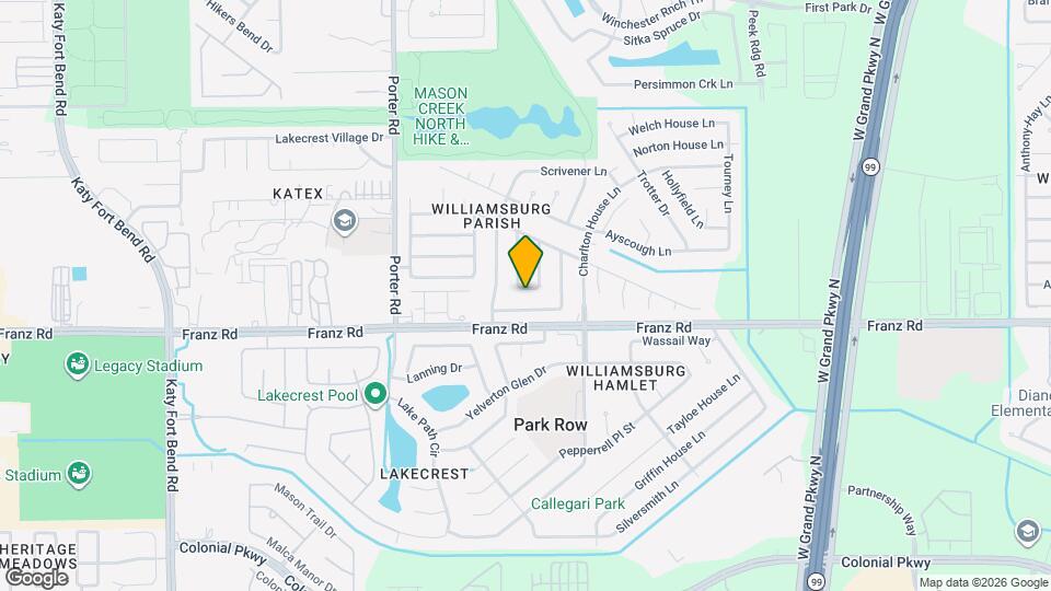 2015 Wigmaker Dr Map and Location Details