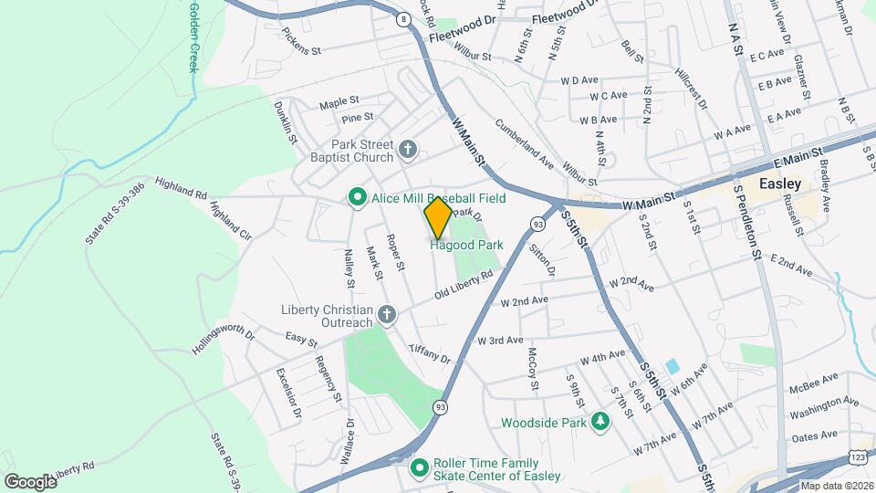 313 Katherine St Map and Location Details