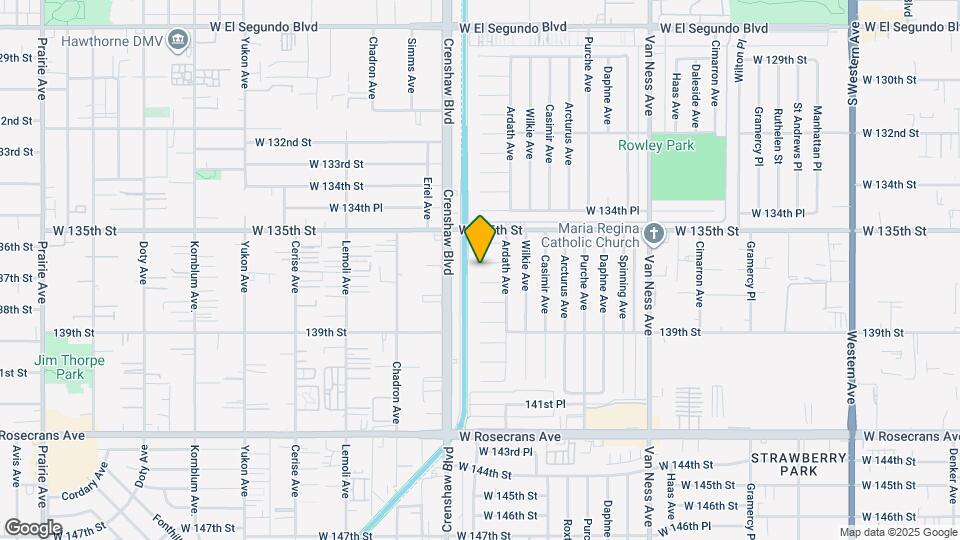 2924 W 136th St Map and Location Details