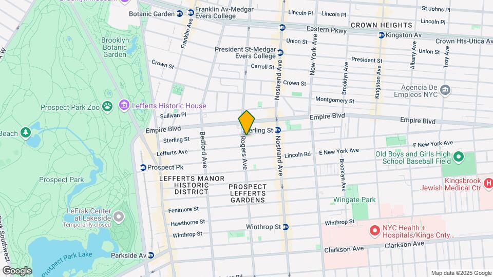 411 Rogers Ave Mapa y Detalles de la Ubicación