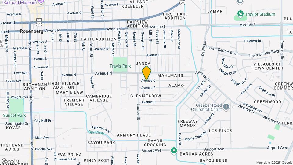 3308 Avenue O Map and Location Details