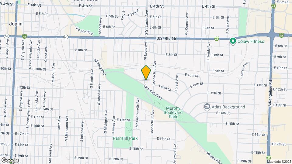 1107 St Louis Ave Map and Location Details