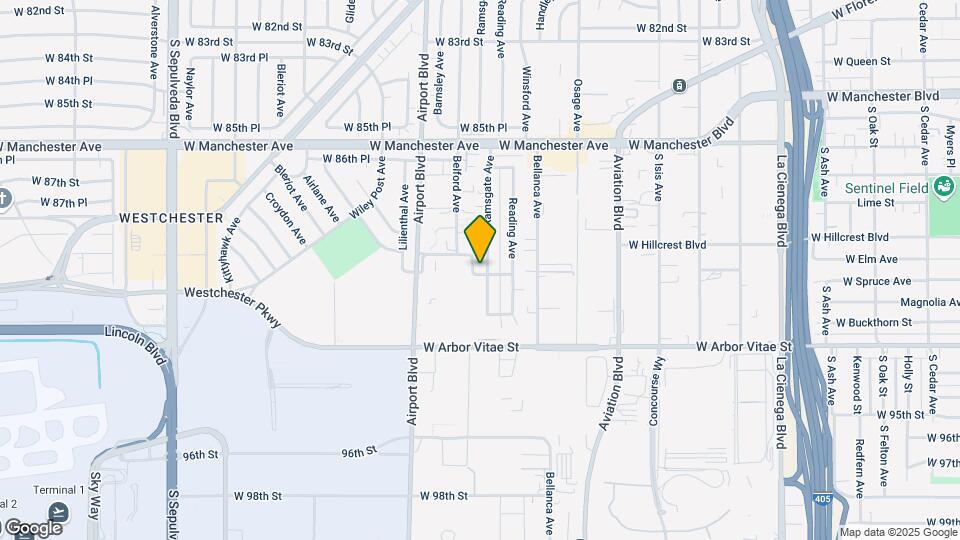 8937 Ramsgate Ave Map and Location Details