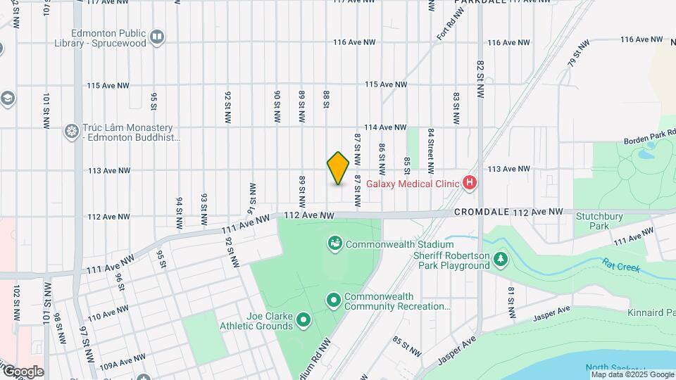11229 88 St NW Map and Location Details
