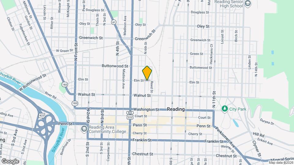 245-249 N 6th St Map and Location Details