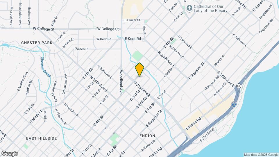 2114 E 4th St Map and Location Details