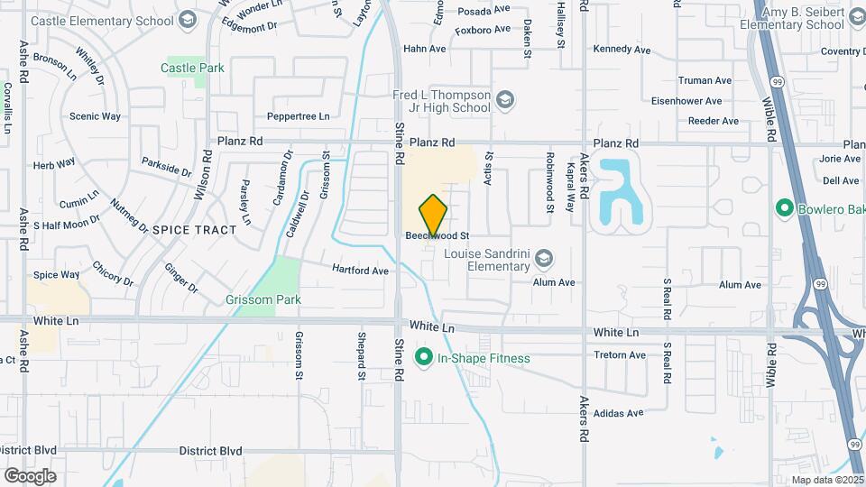 4701 Beechwood St Map and Location Details