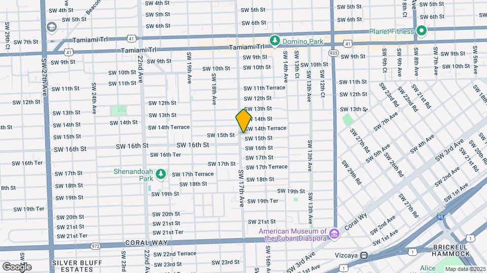 1685 SW 15th St Map and Location Details