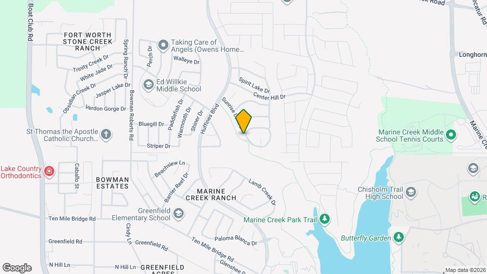 5733 Coleto Creek Cir Map and Location Details