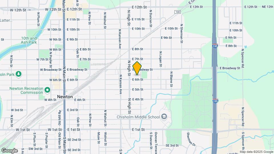 618 E 6th St Map and Location Details