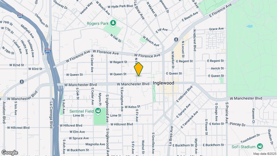 108-110 S Fir Ave Mapa y Detalles de la Ubicación