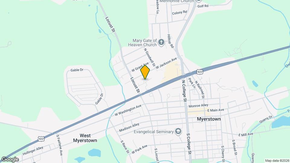 209 W Hamilton Ave Mapa y Detalles de la Ubicación