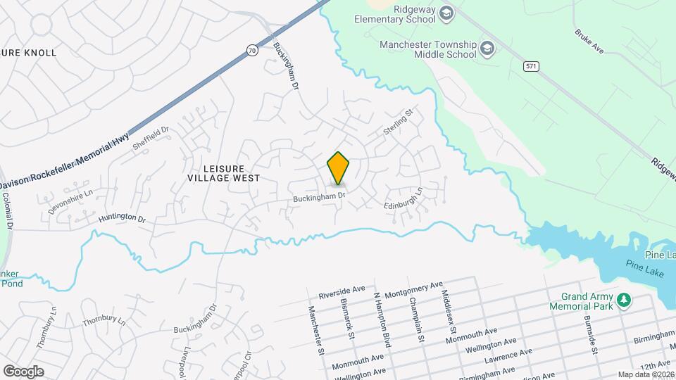 116B Buckingham Dr Map and Location Details