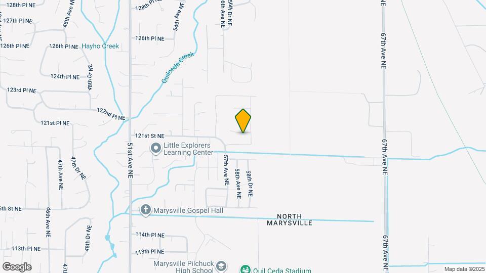 5802 121st Pl NE Mapa y Detalles de la Ubicación